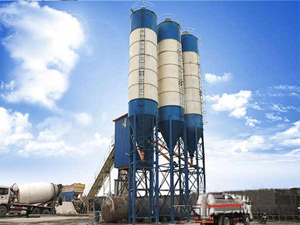 HZS60 concrete mix plant