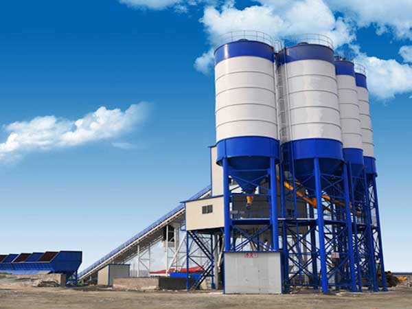 how does a concrete plant work