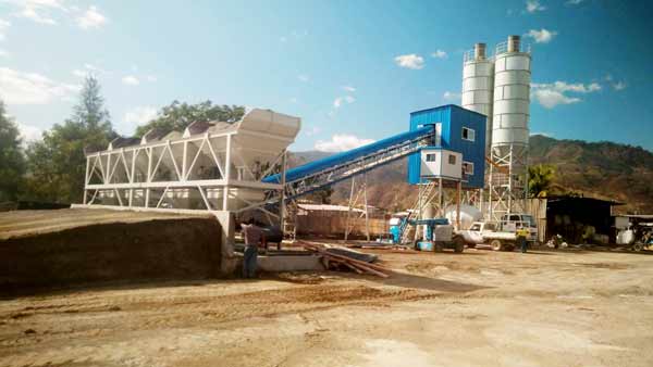 concrete plant in East Timor