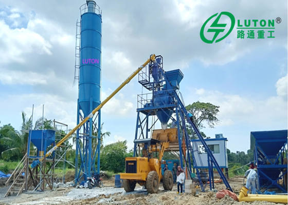 Mobile Concrete Batching Plant in Philippine