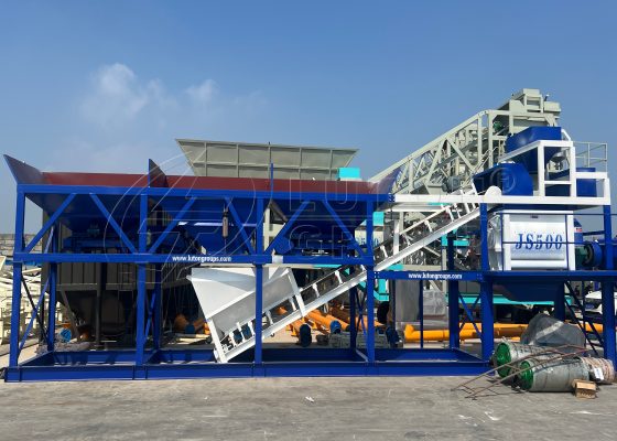 yhzs25 concrete batching plant