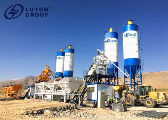 HZS 35 LUTON SKIP HOPPER TYPE CONCRETE BATCHING PLANT