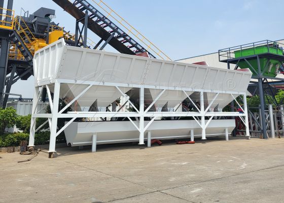 aggregate batching machine